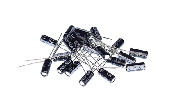 33uF 50V 20% 5x11mm Radial Electrolytic Capacitors