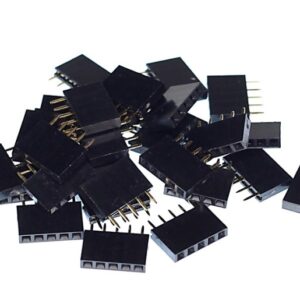 5-Pin 2.54mm Pitch Single Row Female Header