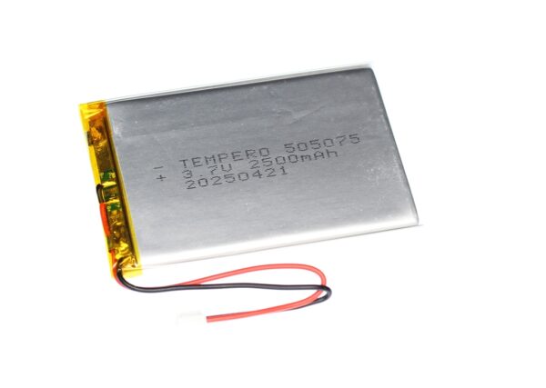 505075 Lithium ion polymer Battery (LiPo) (3.7V 2500mAh)