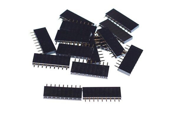 9-Pin 2.54mm Pitch Single Row Female Header