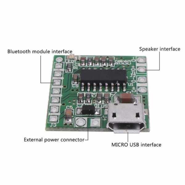 PAM8403 DC 5V Mini Class D 2x3W USB Power Amplifier Board