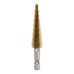4 to 12mm 9 Step Drill Bit