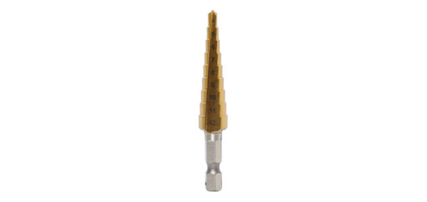 4 to 12mm 9 Step Drill Bit