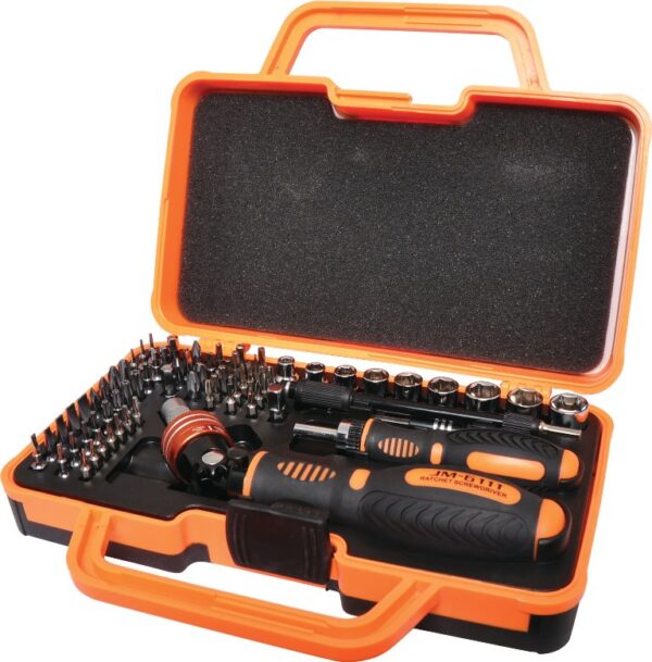 Jakemy JM-6111 69 Piece Dual Ratchet Screwdriver Set