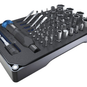 Jakemy JM-6125 60 Piece Driver And Socket Set
