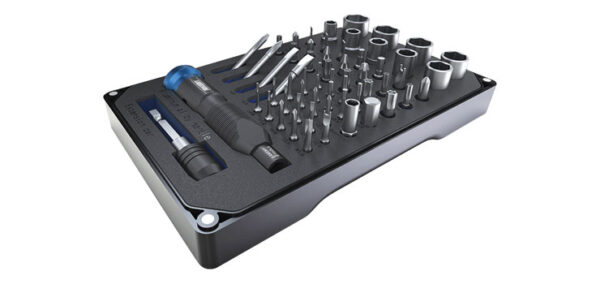Jakemy JM-6125 60 Piece Driver And Socket Set