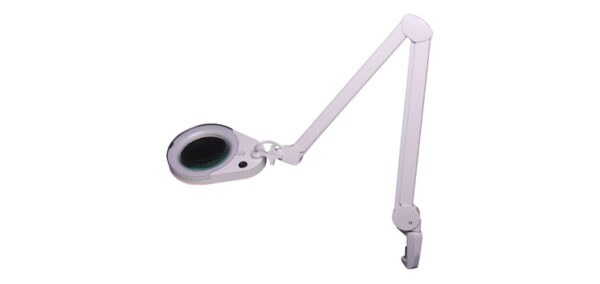 The Inspect-A-Gadget LED Desk Mount Magnifying Lamp 130mm 5 Diopter