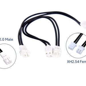 JST PH2.0 to JST XH2.54 2-Pin Male -Female change cable