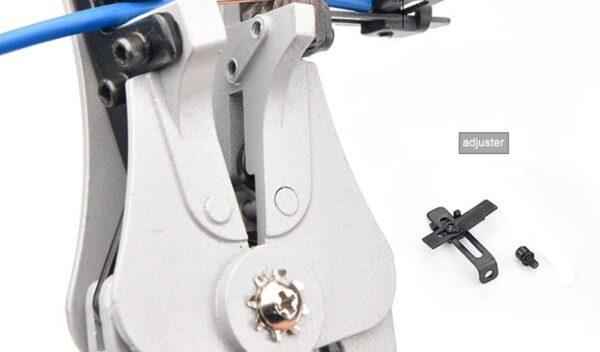 YTH Automatic Wire Stripping Pliers Silver with cable adjuster