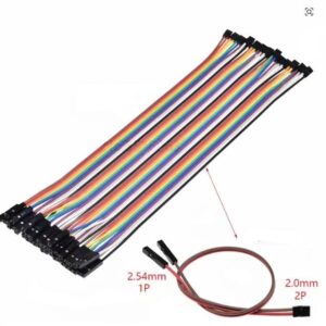 20cm 2.54 to 2.mm 40way Dupont Jumper Wires Cables 1