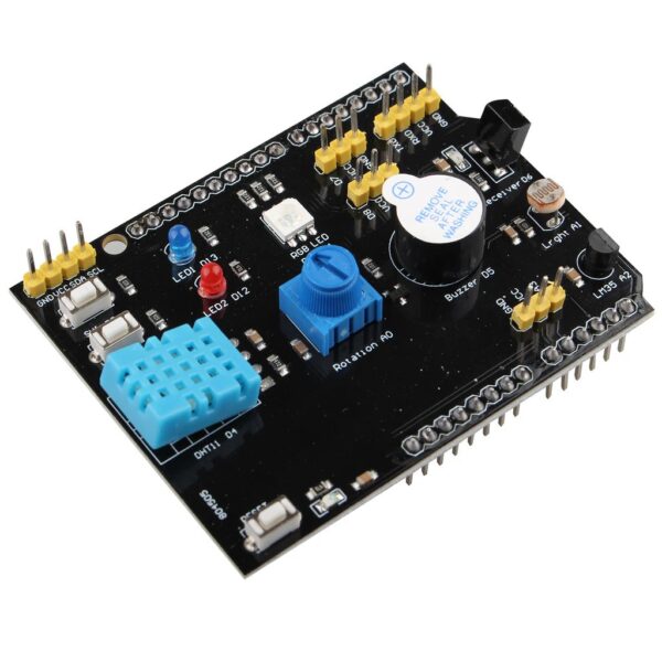9 in 1 Multifunction Shield Board DHT11 LM35 Temperature Humidity 3