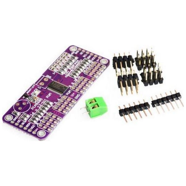 PCA9685 16 Channel 12 bit PWM Servo Driver I2C Interface