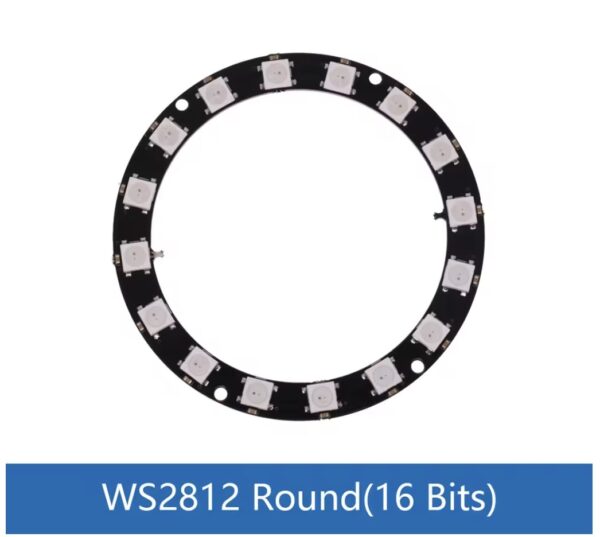 16-Bit WS2812 RGB LED Ring