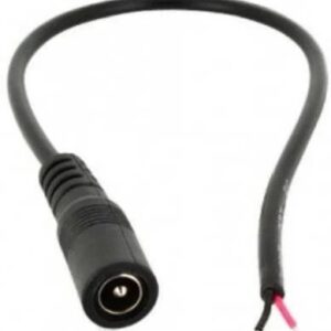 5.5x2.1mm DC Female Jack to Pigtail Cable