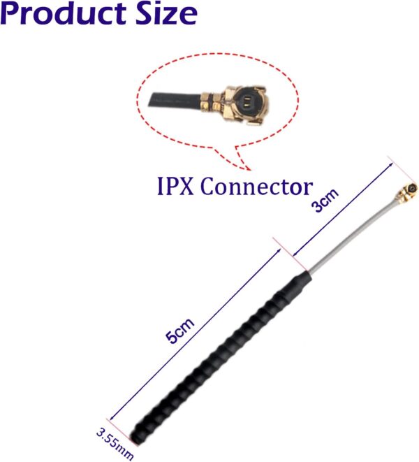 868MHz 915MHz FPC Lora Antenna IPEX Interface Meshtastic