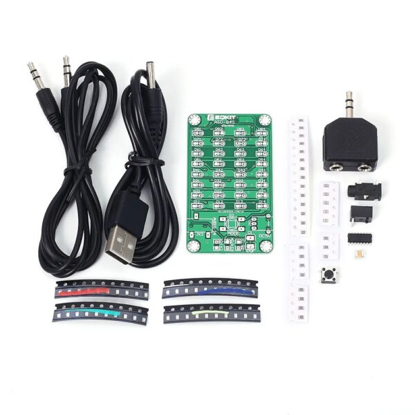 ASD-84 Audio Spectrum Display 8x4 DIY Kit Music Level Indicator