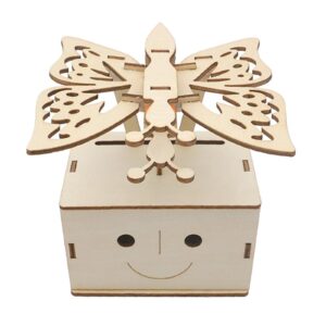 DIY Wooden Electric Fluttering Butterfly 4