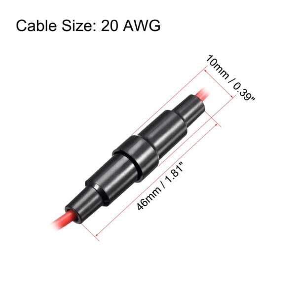 Fuse Holder with Wire 5 pack