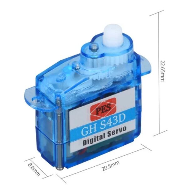 GH-S43D 4.3g Micro Digital Servo Motor