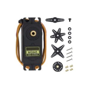 MG945R Metal Gear Servo 90° Rotation
