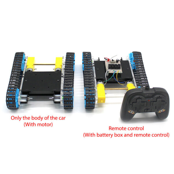 Remote Controlled DIY Crawler Tank Undercarriage