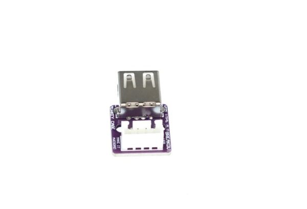 USB A Female No Flange Vertical Header with Dupont Breakout Board