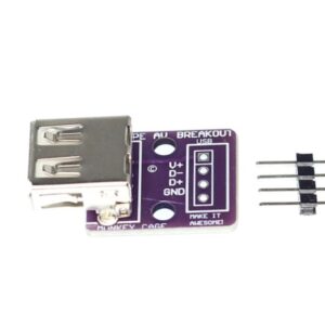 USB A Female With Flange Breakout Board