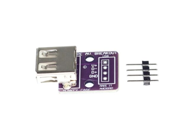 USB A Female With Flange Breakout Board