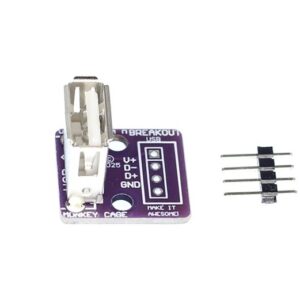 USB A Vertical Female Breakout Board