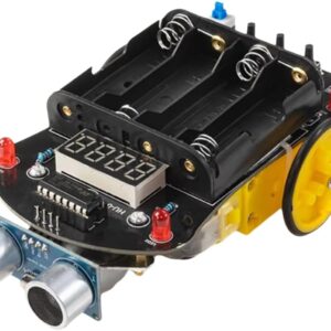 51 Single-chip Ultrasonic Obstacle Avoidance Car DIY Kit