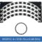 4x10-Bit WS2812 (a.k.a Neopixel) RGD LED Ring