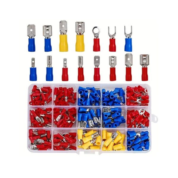 280pcs Cold Pressed Wiring Terminal Kit