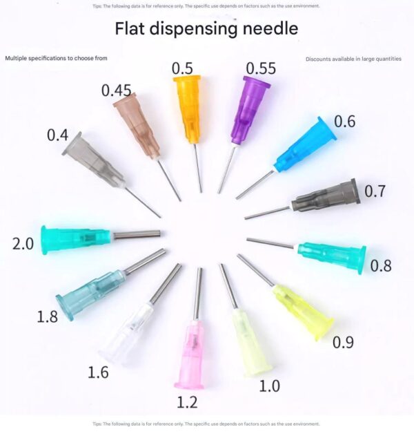 Blunt Tip Bayonet Dispensing Needle