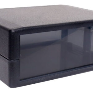 105x80x40mm ABS Translucent Black Instrument Case