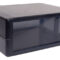 105x80x40mm ABS Translucent Black Instrument Case