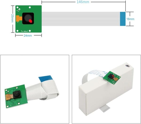5MP Raspberry Pi Camera Module Rev 1.3