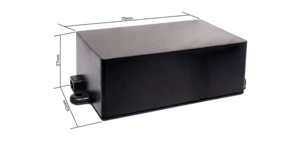 70Lx42Wx27Hmm ABS Flange Mount Box