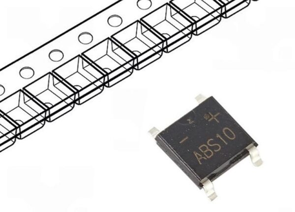 ABS10 1A1000V SOP4 SMD Bridge Rectifier