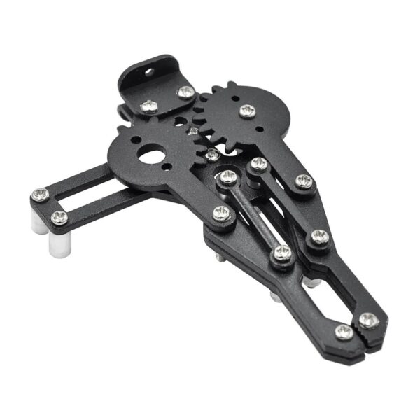 Black Metal Mechanical Robotics Arm Gripper