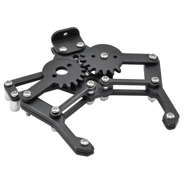 Black Metal Mechanical Robotics Arm Gripper