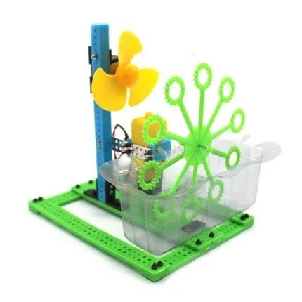 DIY Electric Bubble Machine Toy