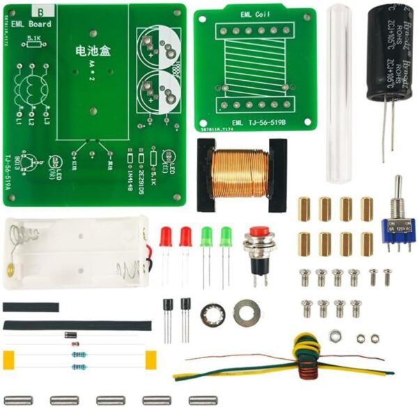 High-voltage Electromagnetic Gun DIY Kit