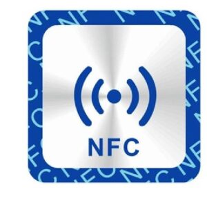 NTAG213 30mm NFC Square Sticker Label 13.56MHz