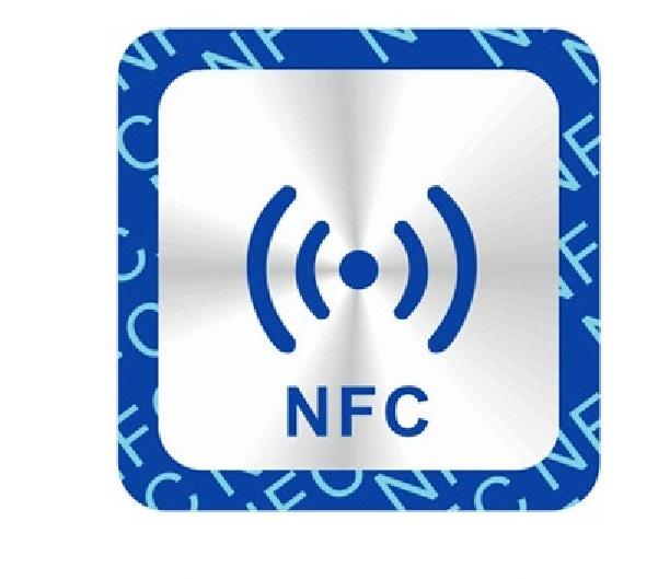 NTAG213 30mm NFC Square Sticker Label 13.56MHz