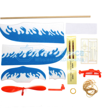 Rubber Band Powered Aircraft Model Kits
