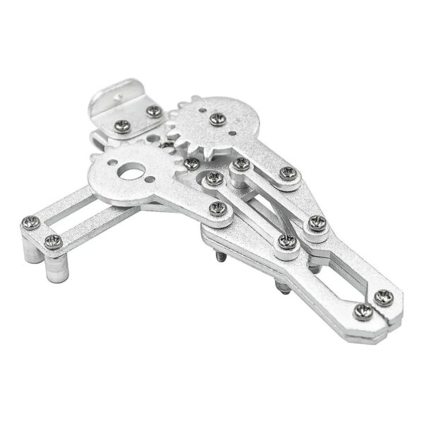 Silver Metal Mechanical Robotics Arm Gripper