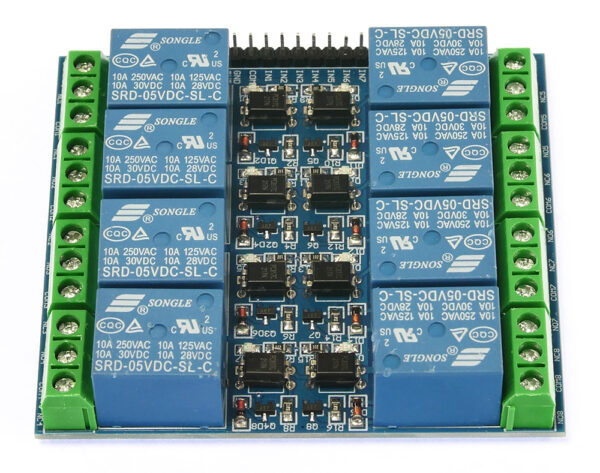 5V 8-Channel 10A Opto Isolated Relay Module