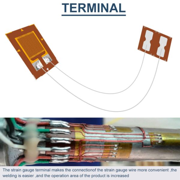 8x3 mm Terminals Strain Gauges